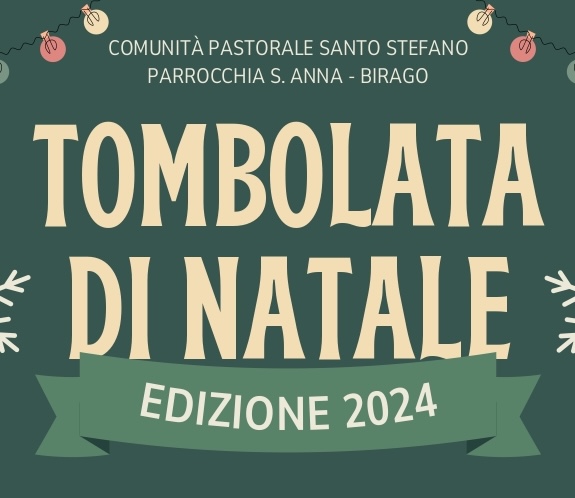 Tombolata Di Natale Edizione Comunit Pastorale Lentate Sul Seveso